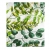 Poszewka z Bawełny płótno - przejrzysty roślinny motyw 50x60